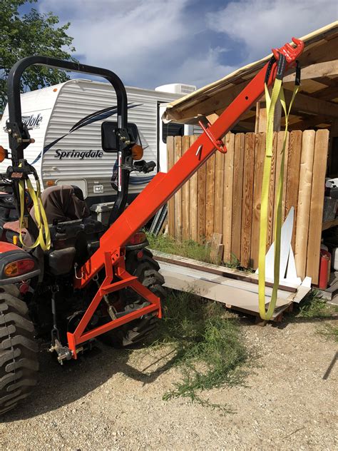 homemade 3 point hitch attachments